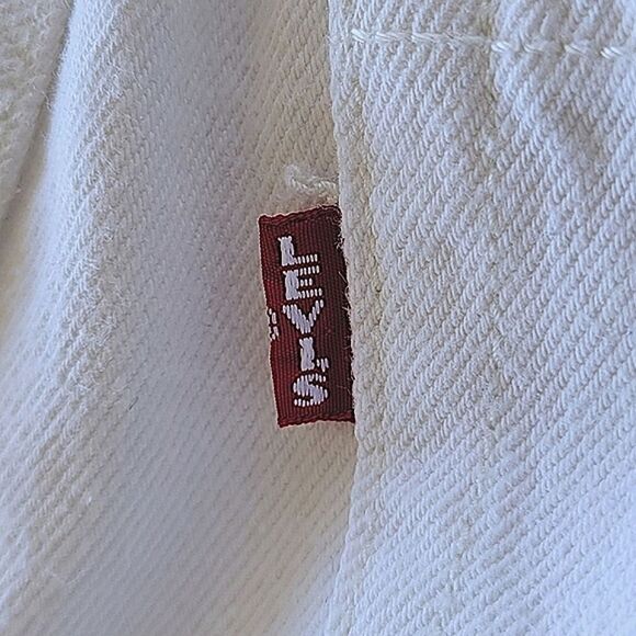 Levi's White Wedgie Fit Ankle Jeans size 25 - Picture 8 of 16